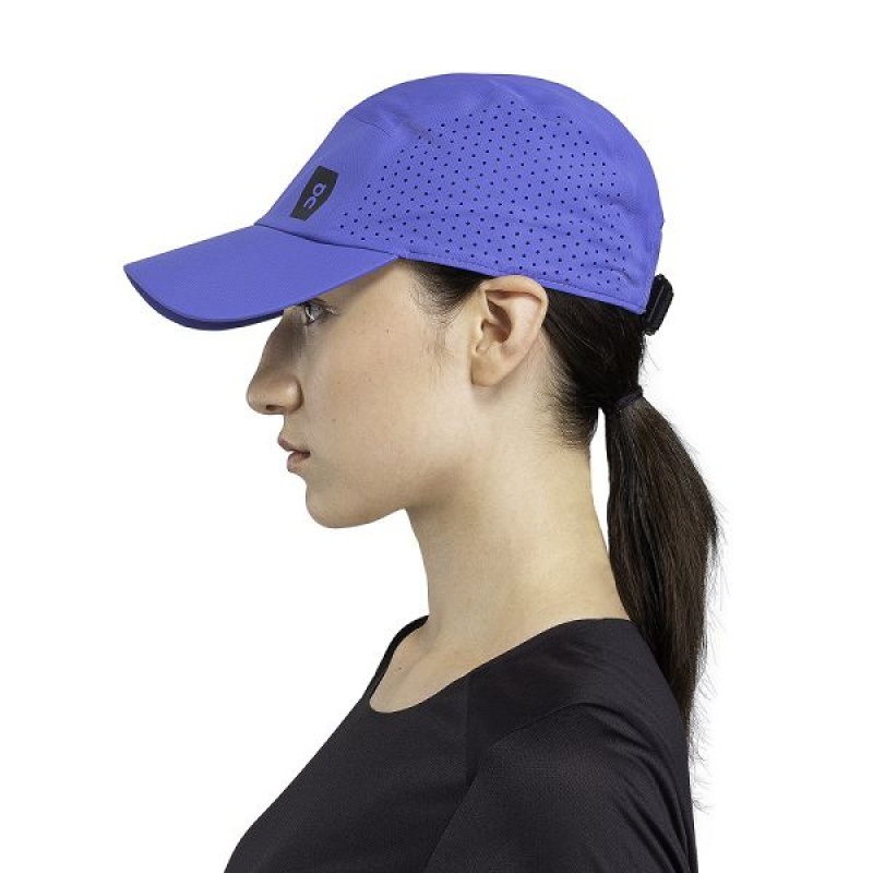 Women's On Running Lightweight Caps Blue | 9248053_MY
