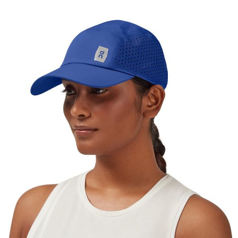 Women\'s On Running Lightweight Caps Blue | 2431859_MY