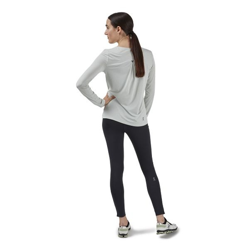 Women's On Running Long 2 Pants Black | 1803452_MY