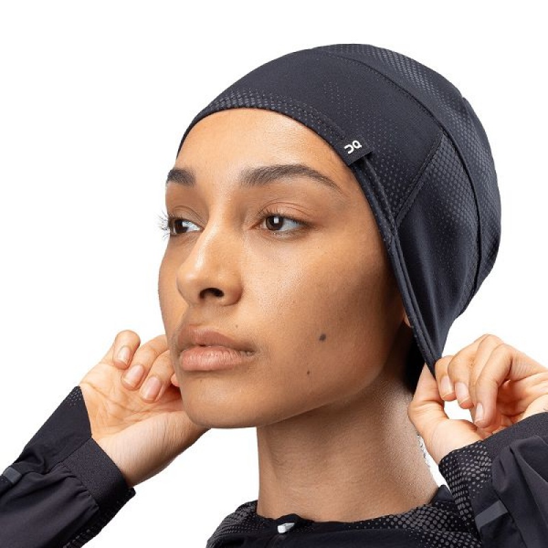 Women's On Running Lumos Beanie Black | 6143207_MY