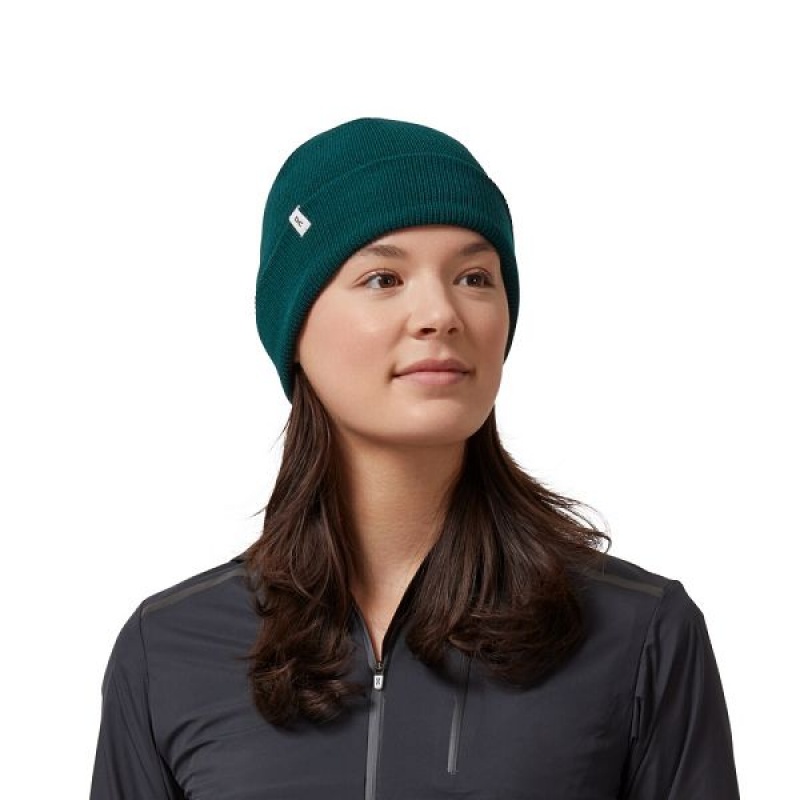 Women's On Running Merino Beanie Green | 4582160_MY