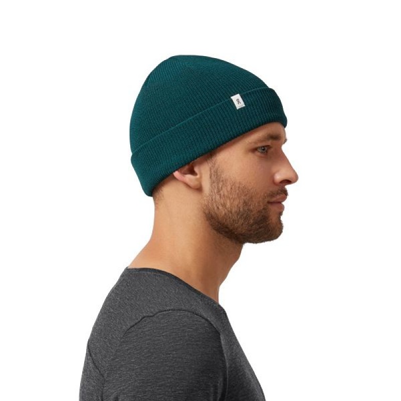 Women's On Running Merino Beanie Green | 4582160_MY