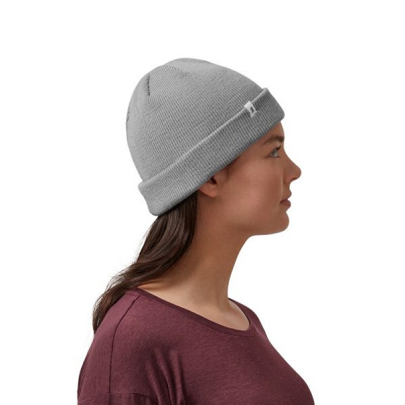 Women's On Running Merino Beanie Grey | 8792640_MY