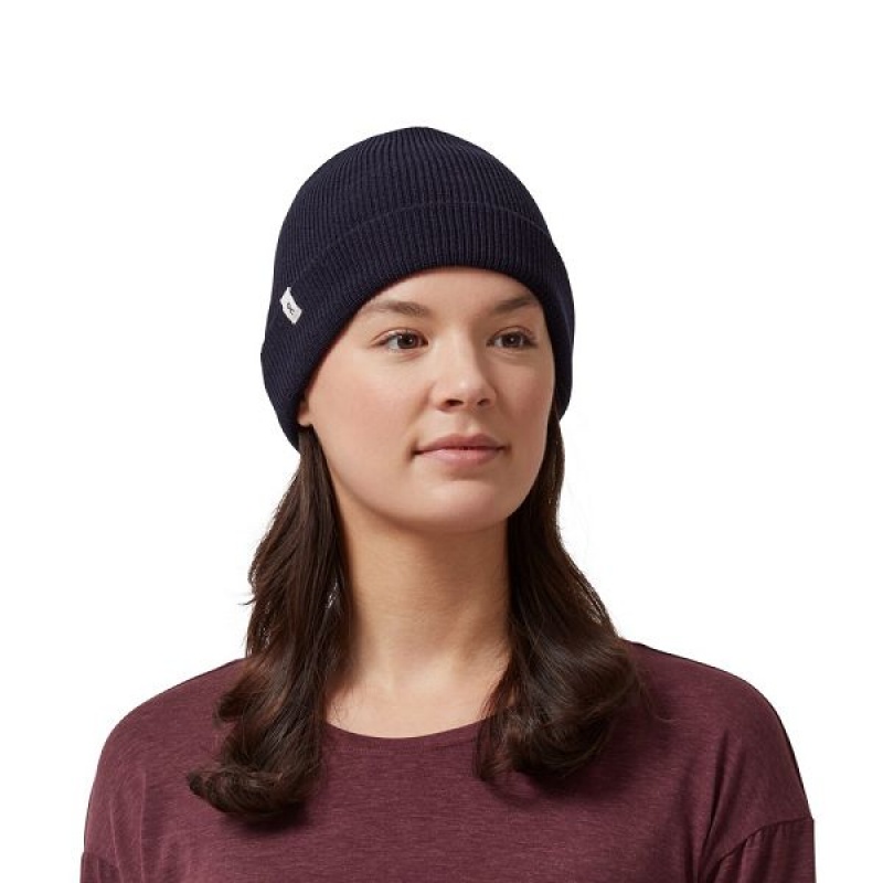 Women's On Running Merino Beanie Navy | 2903417_MY