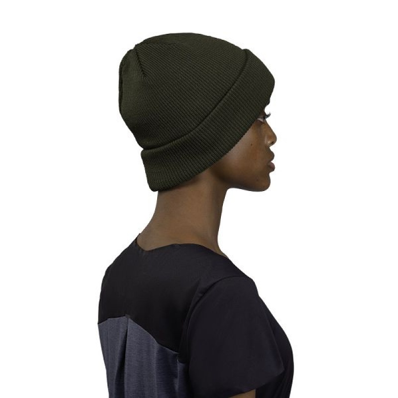 Women's On Running Merino Beanie Olive | 9135074_MY