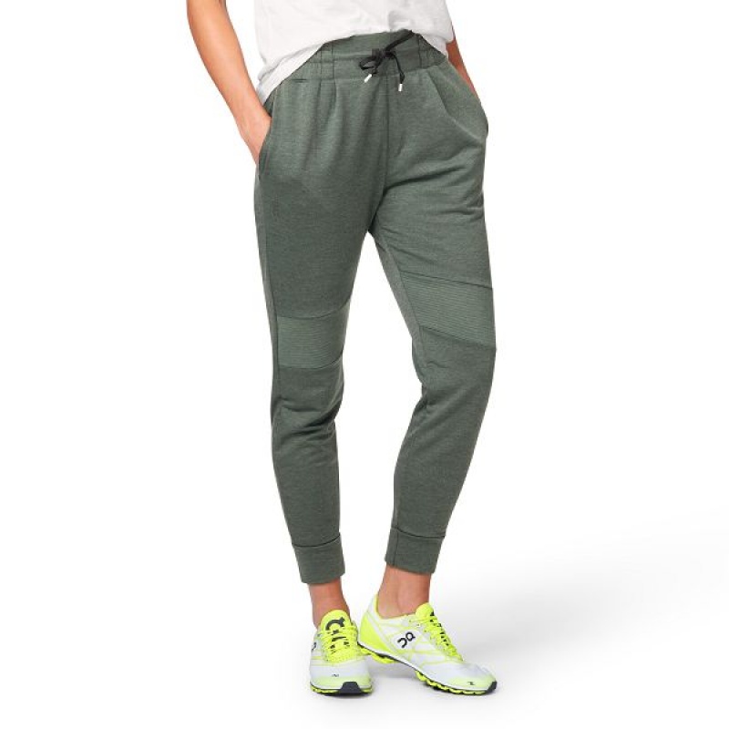 Women\'s On Running Sweat 1 Pants Green | 8423651_MY