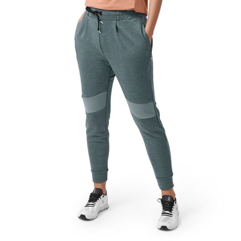 Women\'s On Running Sweat 1 Pants Green | 9318705_MY