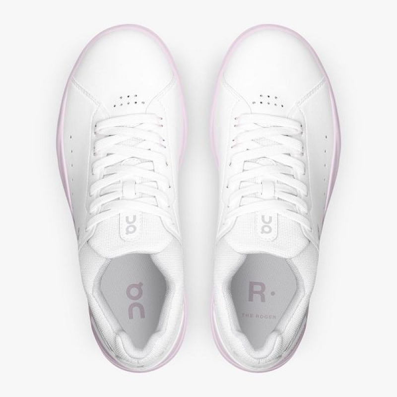 Women's On Running THE ROGER Advantage Sneakers White | 9012564_MY