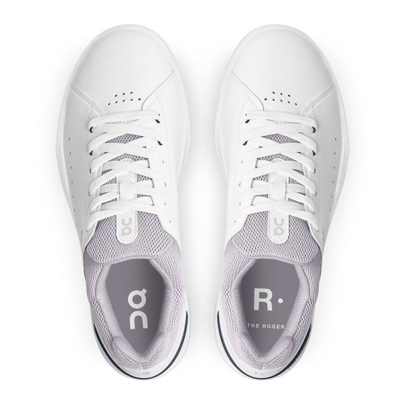 Women's On Running THE ROGER Advantage Sneakers White | 6749830_MY
