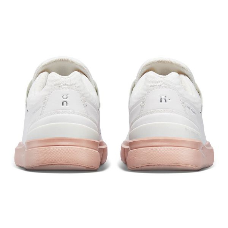 Women's On Running THE ROGER Advantage Sneakers White / Rose | 5962173_MY
