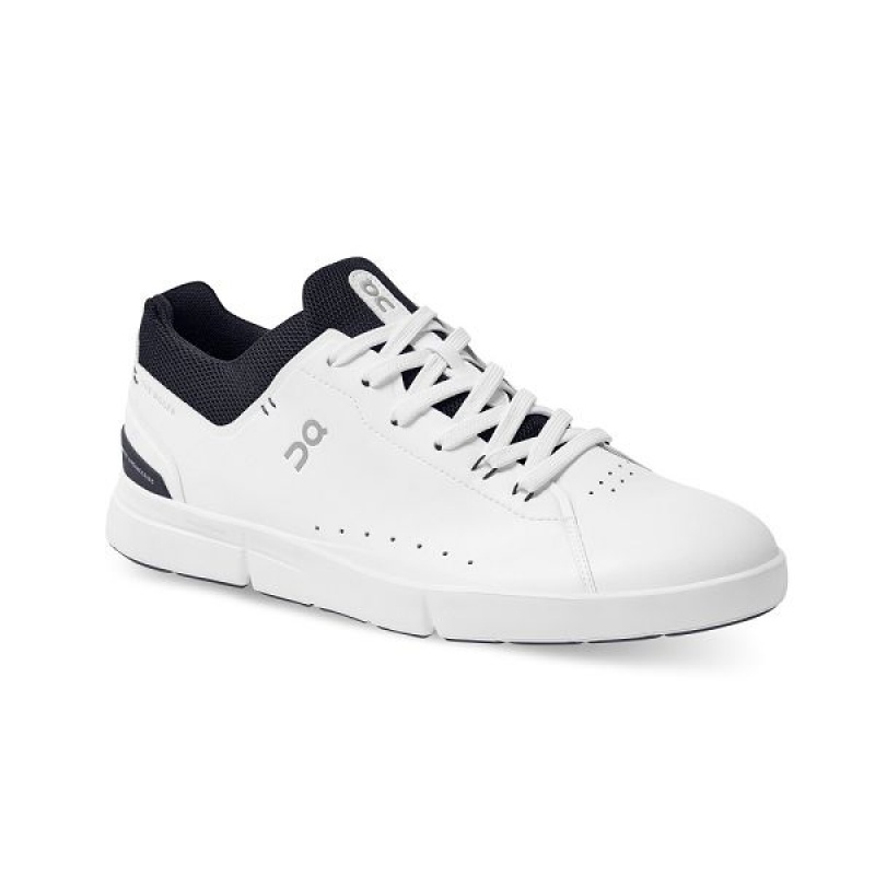 Women's On Running THE ROGER Advantage Sneakers White / Navy | 6320178_MY