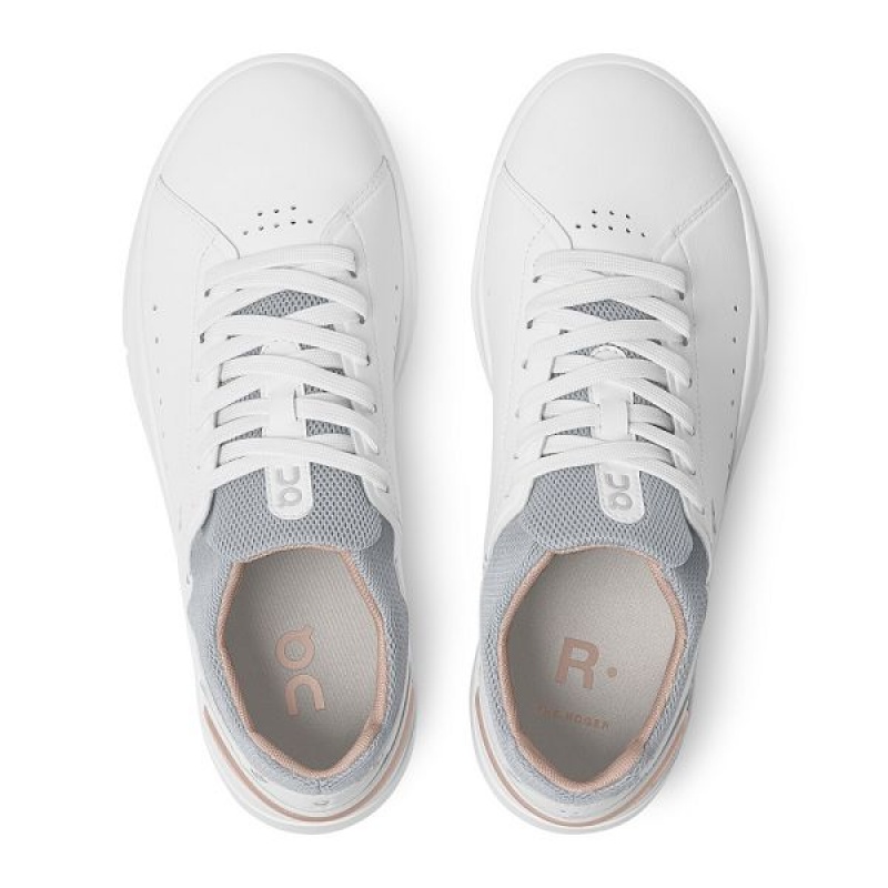 Women's On Running THE ROGER Advantage Sneakers White / Rose | 1423607_MY