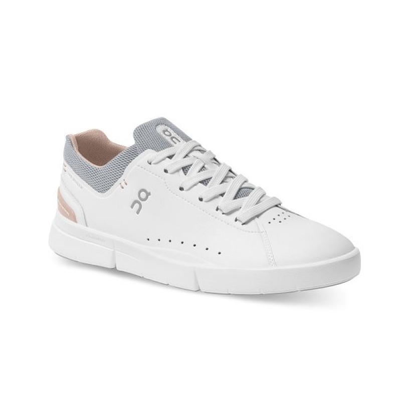 Women's On Running THE ROGER Advantage Sneakers White / Rose | 1423607_MY