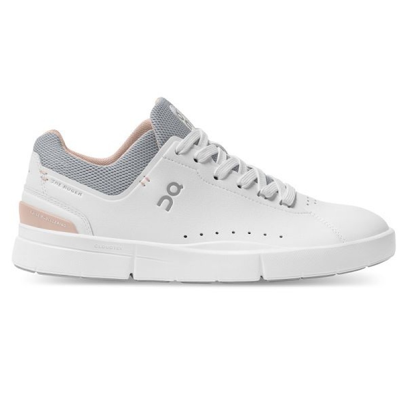 Women\'s On Running THE ROGER Advantage Sneakers White / Rose | 1423607_MY