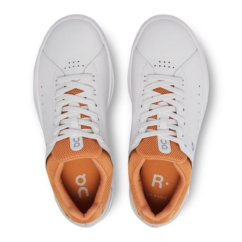 Women's On Running THE ROGER Advantage Sneakers White / Copper | 1632954_MY