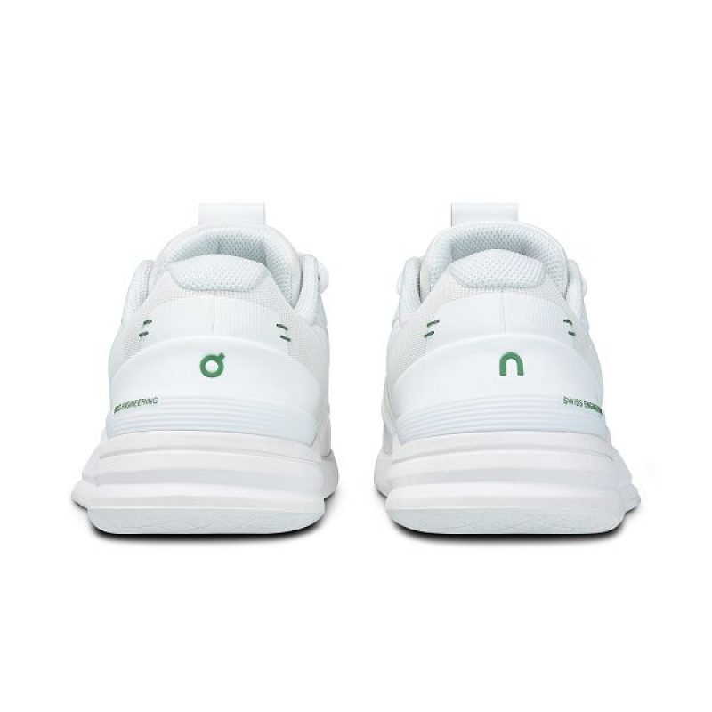 Women's On Running THE ROGER Pro Tennis Shoes White / Green | 6879304_MY