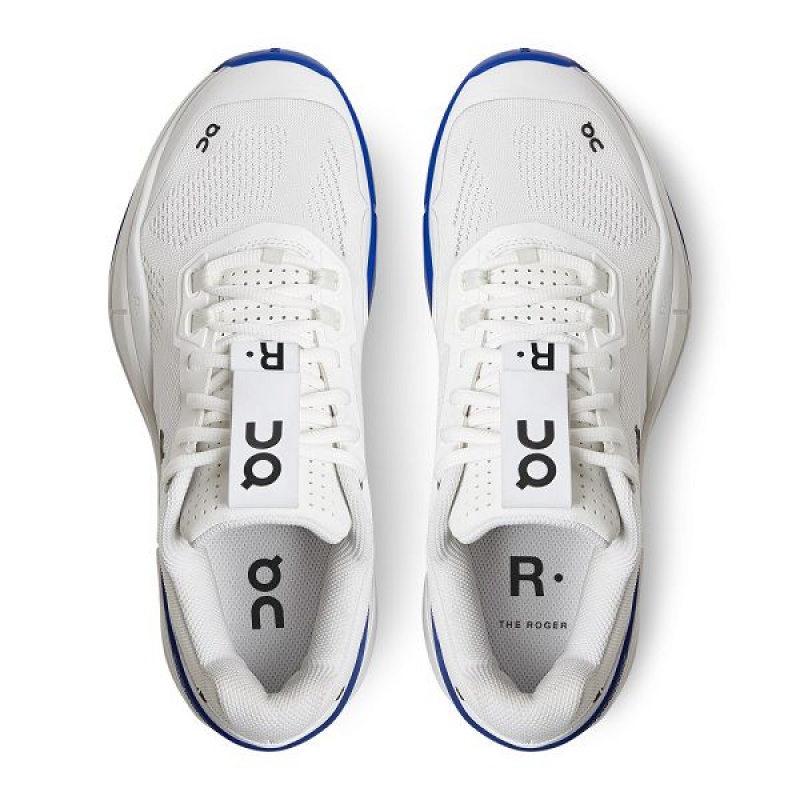 Women's On Running THE ROGER Pro Tennis Shoes White / Indigo | 5631782_MY