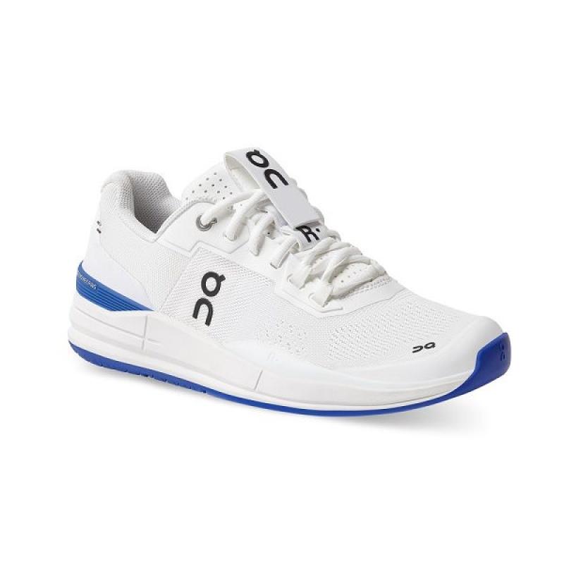 Women's On Running THE ROGER Pro Tennis Shoes White / Indigo | 5631782_MY