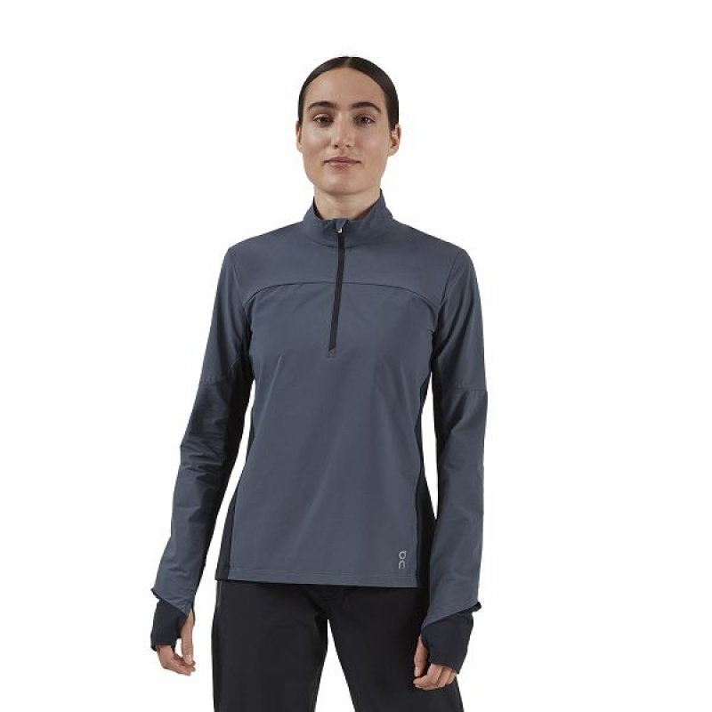 Women\'s On Running Trail Breaker Jackets Black | 5287031_MY