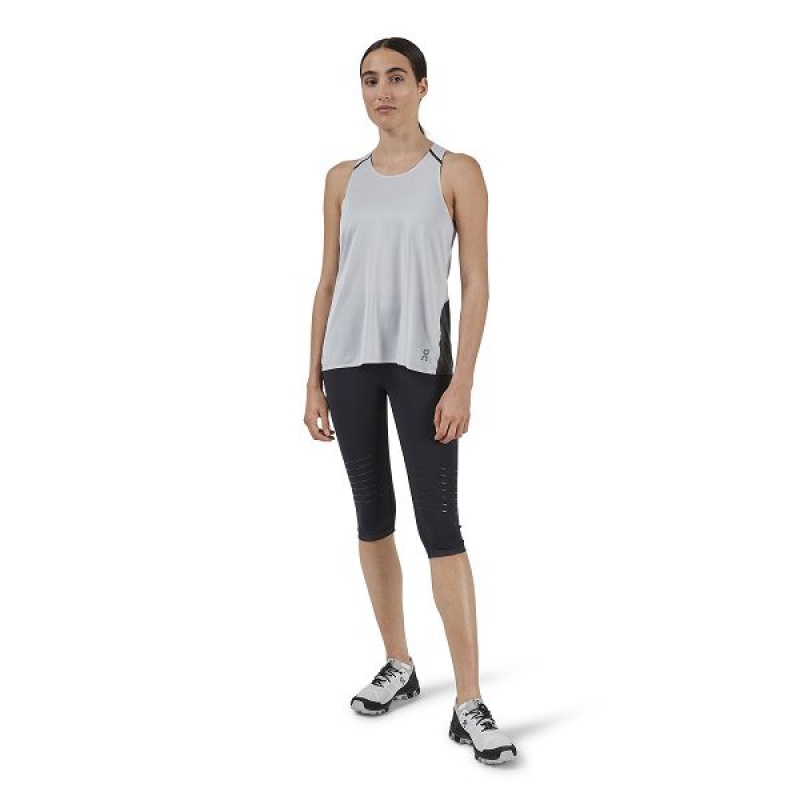 Women's On Running Trail Tights Black | 9514627_MY