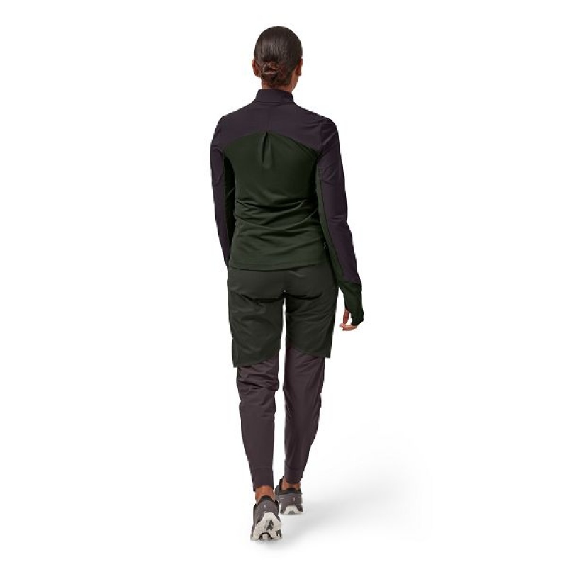 Women's On Running Waterproof Pants Grey | 6598432_MY