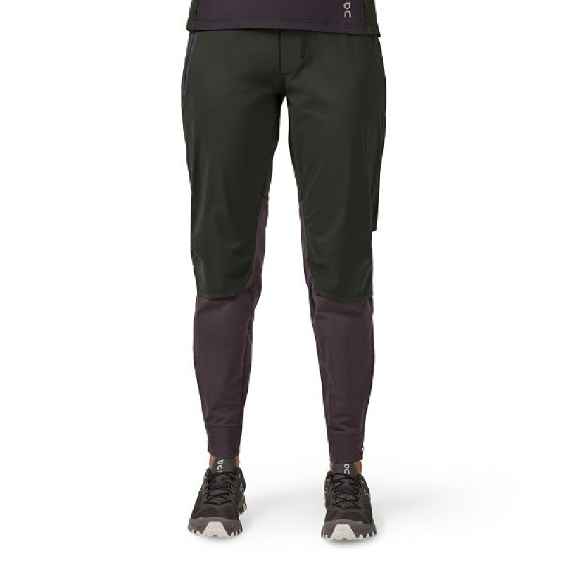 Women\'s On Running Waterproof Pants Grey | 6598432_MY