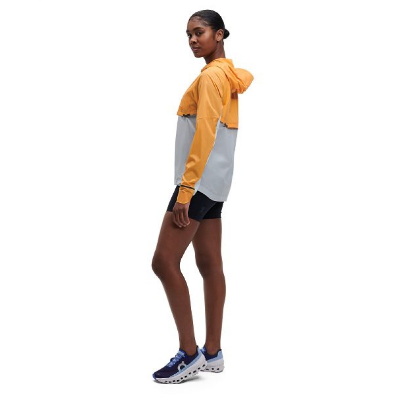 Women's On Running Weather Jackets Mango | 8270496_MY