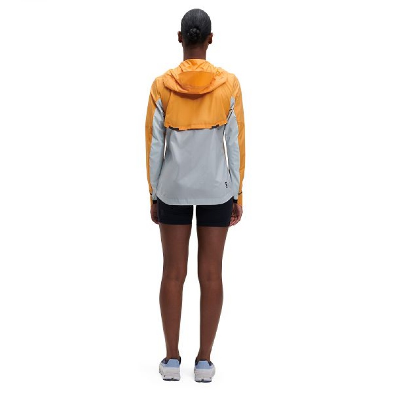 Women's On Running Weather Jackets Mango | 8270496_MY